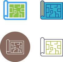 diseño de icono de plano vector