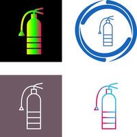 Unique Extinguisher Icon Design vector