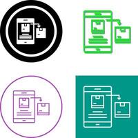 reemplazo icono diseño vector