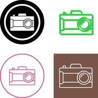 Digital Camera Icon Design vector