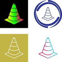 Unique Cone Icon Design vector