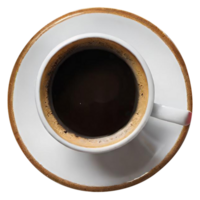 View of hot coffee cup png