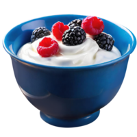 delicioso baya yogur con Fresco bayas png