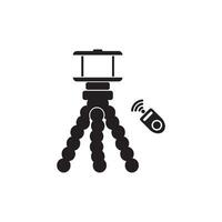 Selfie stick logo symbol icon, illustration design vector