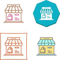 Shop Icon Design vector