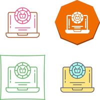 Token Icon Design vector