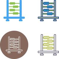 Abacus Icon Design vector