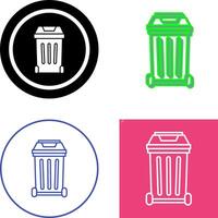 diseño de icono de basura vector