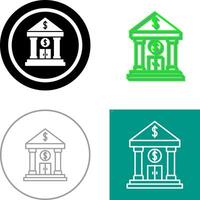 Bank Icon Design vector