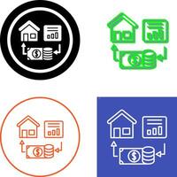 Investment Icon Design vector
