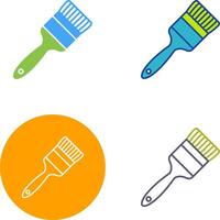 Paint Brush Icon Design vector