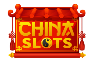 Logo Slot von China. Logo zum Kasino mit China Symbole png