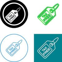 Tax Free Icon Design vector