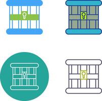 Jail Icon Design vector