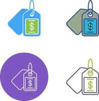 Price Tag Icon Design vector