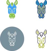 diseño de icono de caballo vector