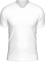 maquette modèle Jersey Football blanc chemise football de face vue longue manches court manches transparent png