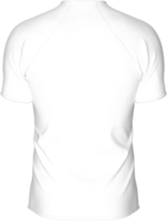 mockup template jersey football white shirt soccer back view png