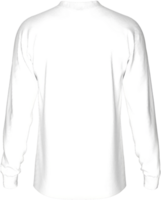 Bosquejo modelo jersey fútbol americano blanco camisa fútbol espalda ver png