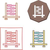 Abacus Icon Design vector