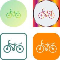 diseño de icono de bicicleta vector