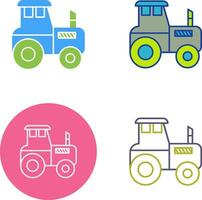 Tractor Icon Design vector