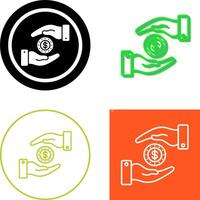 Allowance Icon Design vector