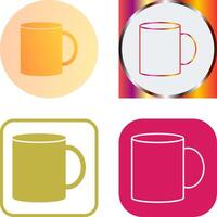 Coffee Mug Icon Design vector