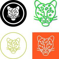 Jaguar Icon Design vector