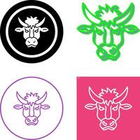 Bison Icon Design vector