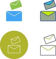 Messages Icon Design vector