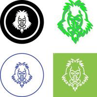 Mandrill Icon Design vector