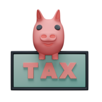 impuesto pago tablero png