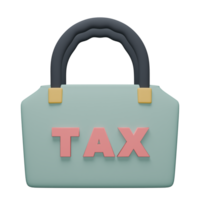tax bag payment png