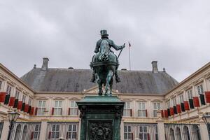 the city of den haag in holland photo