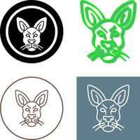 Kangaroo Icon Design vector