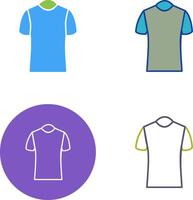 Polo Shirt Icon Design vector