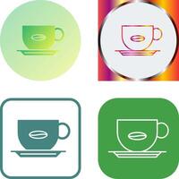 Coffee Mug Icon Design vector