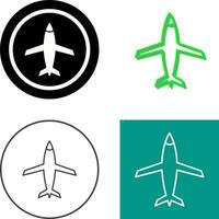 diseño de icono de avión vector