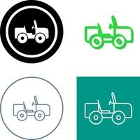 Safari Jeep Icon Design vector