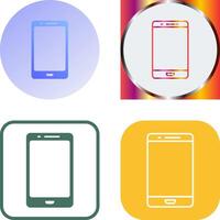 Cell Phone Icon Design vector