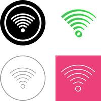 Signal on User Icon Design vector