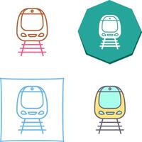Train Icon Design vector