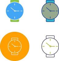 Wrist Watch Icon Design vector