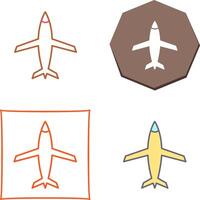 diseño de icono de avión vector