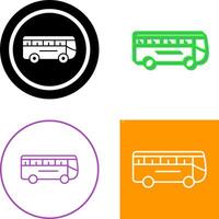 Bus Icon Design vector