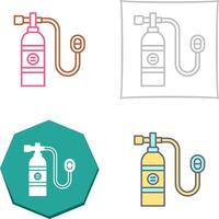 Oxygen Tank Icon Design vector