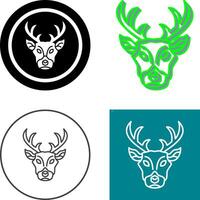 Deer Icon Design vector