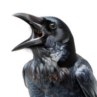 American Crow Bird Singing png