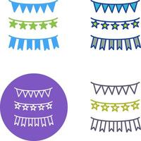 Garlands Icon Design vector